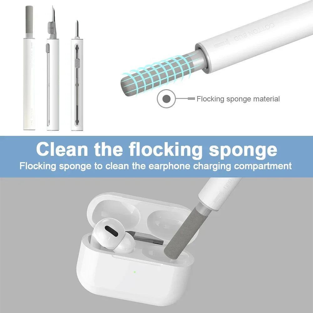 Cleaner Kit Bluetooth Earphones Cleaning Tool for Airpods Pro 3 2 Durable Earbuds Case Clean Brush Pen for Xiaomi Airdots 3 Pro