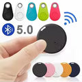 Mini traceur Bluetooth rond avec application de localisation sur carte, alarme sonore bidirectionnelle, porte-clés pour valise de voyage, chat, chien, sécurité enfant