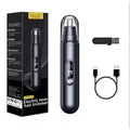 Tondeuse électrique pour le nez pour hommes, rechargeable par USB, indolore, étanche, pour le nez, les oreilles et les sourcils, mini-tondeuse portable